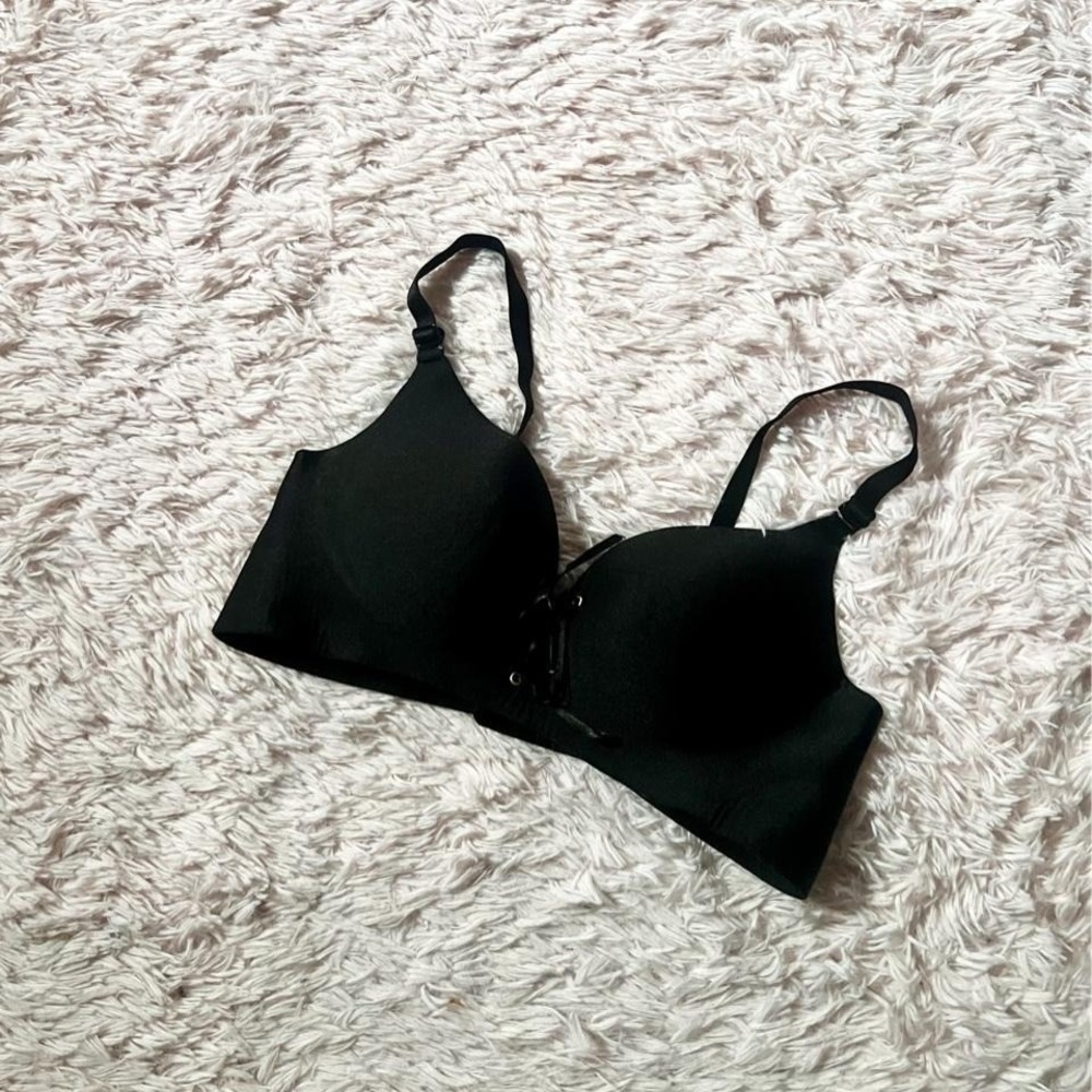 Lace Up Corset Whimsygoth Edgy Bondage Dom Sexy Bra Womens 38B Darkβ Academia